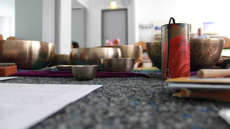 Impressionen des Klangworkshops © Gesundheit Berlin-Brandenburg e.V. 